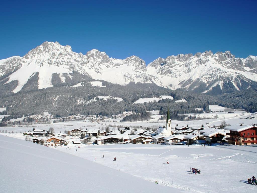 Luxuschalet Happy Home Tyrol เอลล์เมา ภายนอก รูปภาพ