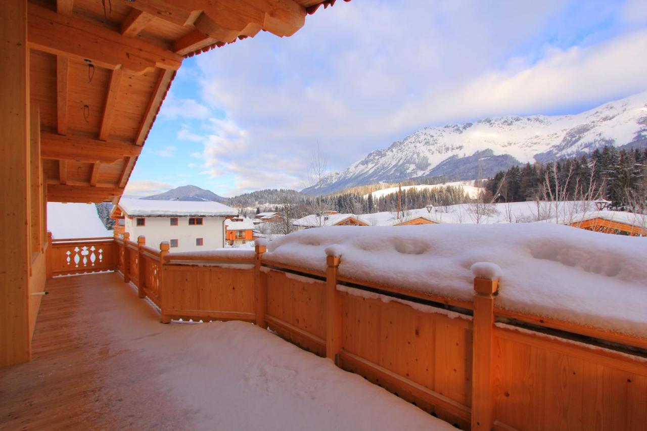 Luxuschalet Happy Home Tyrol เอลล์เมา ภายนอก รูปภาพ